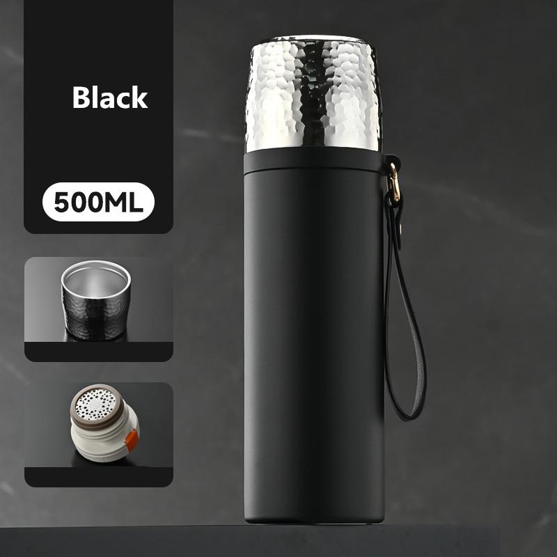 316 Stainless Steel Insulated Vaccum Flasks Water Bottle Thermal Coffee Cup Tumbler Keep Hot Thermos For Tea With Tea Infuser