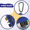Golf Club Cleaning Brush 3 in 1 Groove Cleaner Tool for Tournament