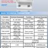 Dual Display 40A 63A 80A 230V Din Rail Adjustable Digital Over Under Voltage Relay Surge Protector Limit Over Current Protection