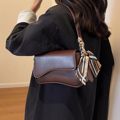 Achseltasche Damen Herbst und Winter vielseitig 2025 neue Mode Nischen-Design Schulter-Umhängetasche High-End kleine quadratische Tasche