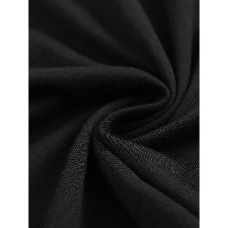 European sizes Christmas Number Print Men's Fashion Trend Short Sleeve, Casual Style Top, Essential Basic T-Shirt for Men, Ideal Gift for All Seasons