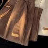 Mid-rise Elastic Waistband Men Pants Drawstring Pockets Ribbed Fast Drying Summer Ultra-thin Ice Silk Casual Trousers Streetwear