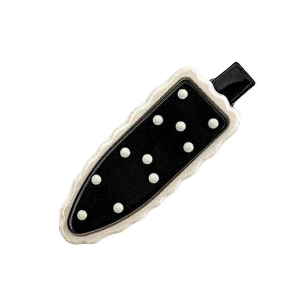 

Fashion Polka Dot Hair Clips Seamless No Bend Hair Barrettes No Crease Headdress Headwears for Women Girls