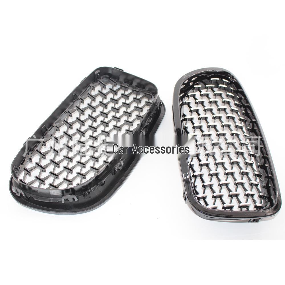 BMW 5 Series F10/F18 2010-2016 Matte Black 9-Pillar Grille (51137261356)