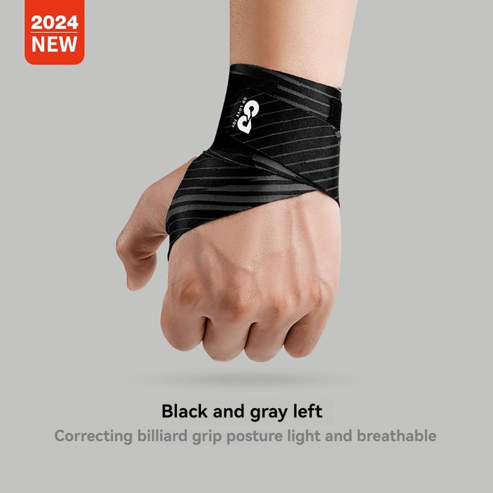 Loogdeel Wrist Brace 1 Pcs Non-Slip Breathable Elastic for Outdoor Sports Cycling Training Left Right Hand Women Men