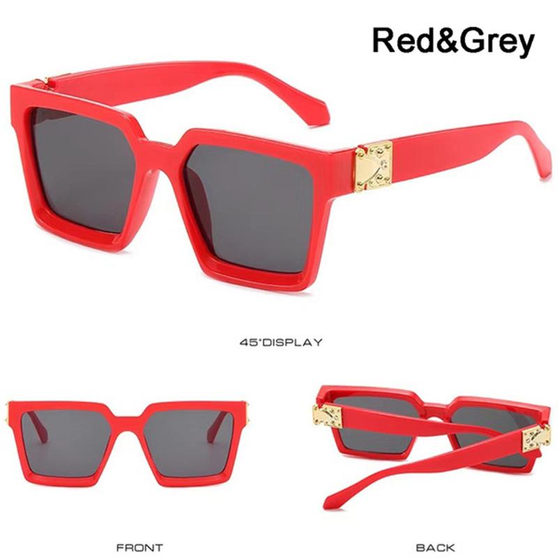 Męskie okulary przeciwsłoneczne damskie klasyczne duże oprawki ponadgabarytowe modne akcesoria okulary przeciwsłoneczne damskie okulary