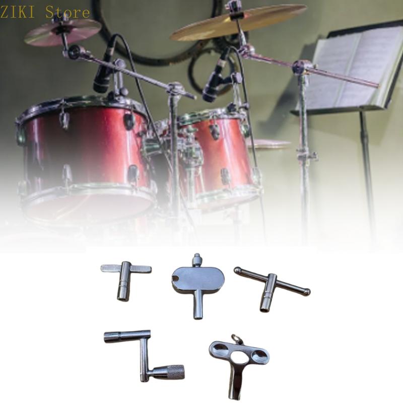 H4GF Professional Drum Wrench for Drums for Efficient Tuning T Design Tuning Drum Tuning Fine Craftsmanship