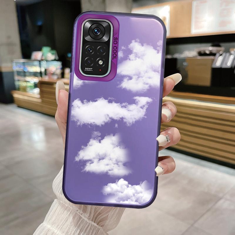 For Redmi Note 11 11S 14 13 Note14 Note13 Pro 5G 4G Case Shockproof TPU Soft Bumper Hard Back Cover Love Heart Aircraft Fundas