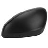 Rearview Mirror Cover Left Driver Side Car Door Mirror Cap Exterior Accessories for Citroen C3 2016‑2024 Black