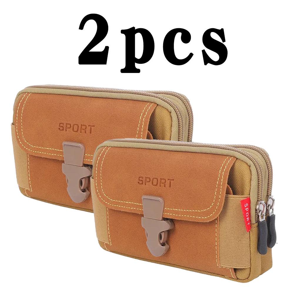 Man Belt Pouch Mobile Phone Bag for Men Phone Holster Bag Molle Waist Bag Pack Small Tactical Duty Belt Backpack Card Holder