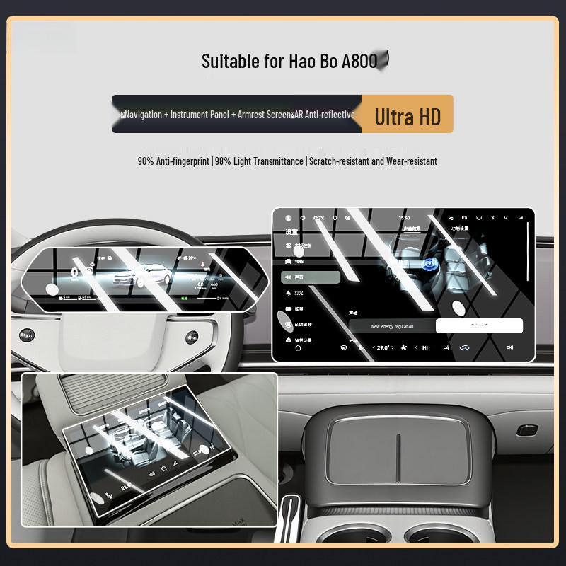 GAC AION V800 Central Control Screen Protection Film for Interior Decoration