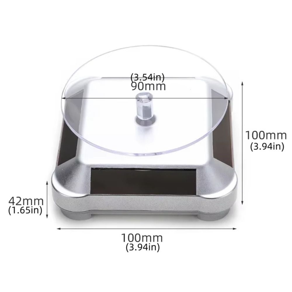 Displaying Watches Solar Jewelry Display Stand Rotating Display Stand  Jewelry Organizer