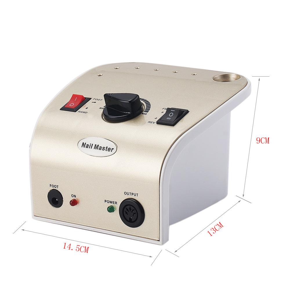 35000 RPM Electric Nail Polishing/Engraving Machine - Low Vibration & Noise for Home Use