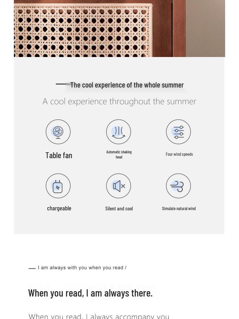 Mini USB Charging Fan with Low Noise, 4000mAh Battery, Ideal for Students and Offices