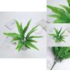High Quality Fake Persian Grass Plant With Seven Branches For Elegant Home Decoration