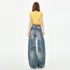 Loose Wide Leg Jeans For Women, Slimming Straight Leg Loose Floor Pants Women's Pants