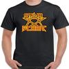 Mpxlsii Beijing Star Fleet X Bomber T-Shirt Retro Japanese Puppet TV Programme Show Dia-X Black