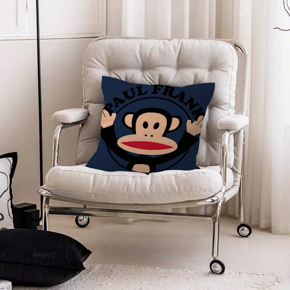 Logo P-Pauls F-Frank Pillowcase Toon Gift Cushion Cover Bedroom Home Sofa Chair Seat Decor Pillow Case