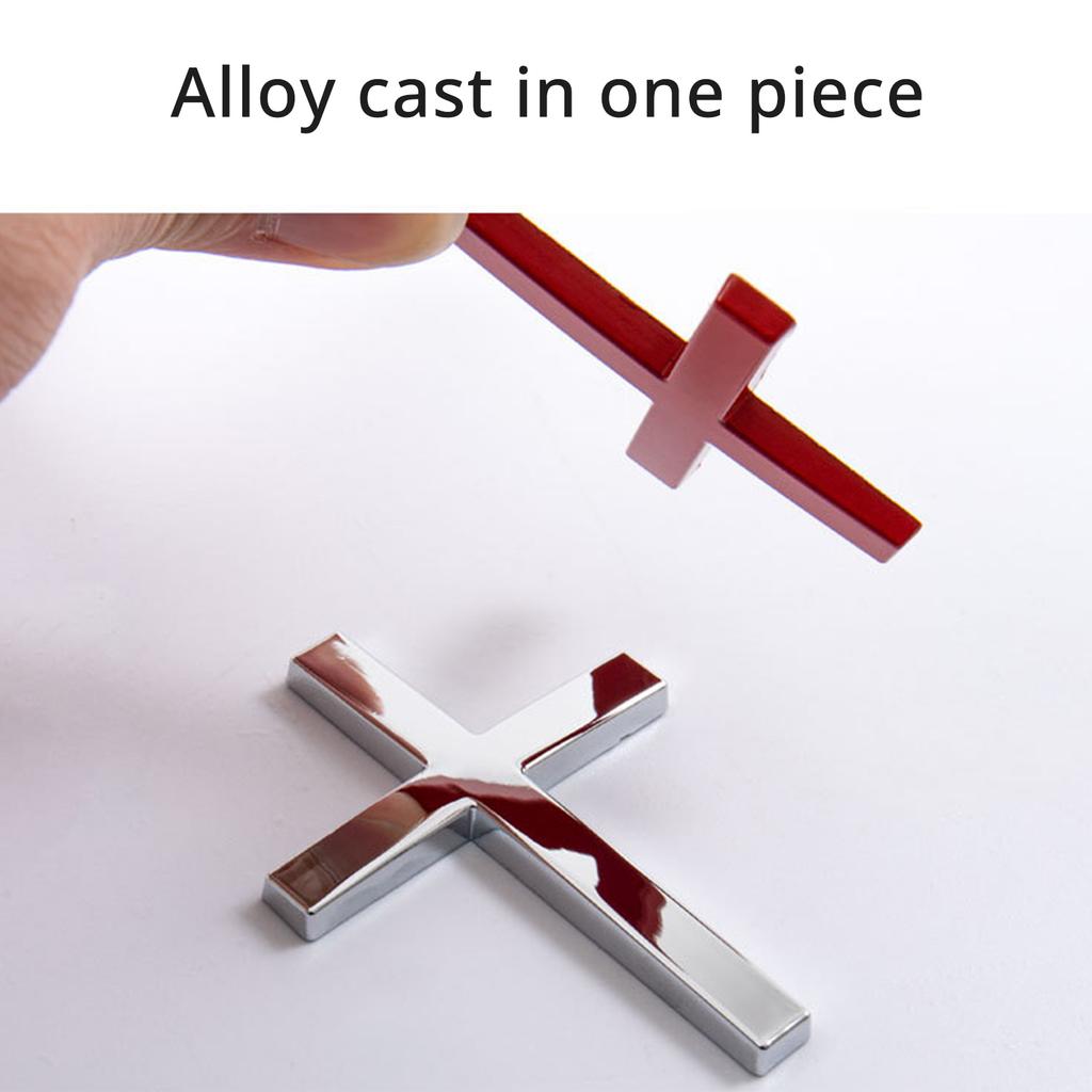 3D Jesus Christus Kreuz Abzeichen Aufkleber Aufkleber für LKW Motorrad SUV Auto Außendekoration Klebeemblem Abzeichen Aufkleber