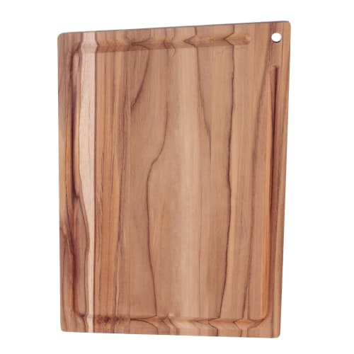 Tramontina Churrasco Essential Cutting Board, Medium, 33cm X 20cm, Lightweight, Reversible, with Meat Tray and Groove, Made In Brazil, 13458/052 TRAMO