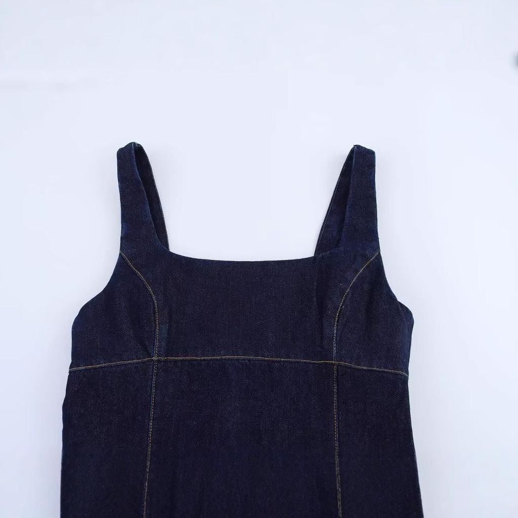 2025 Spring Women's European & American Slim Denim Dress