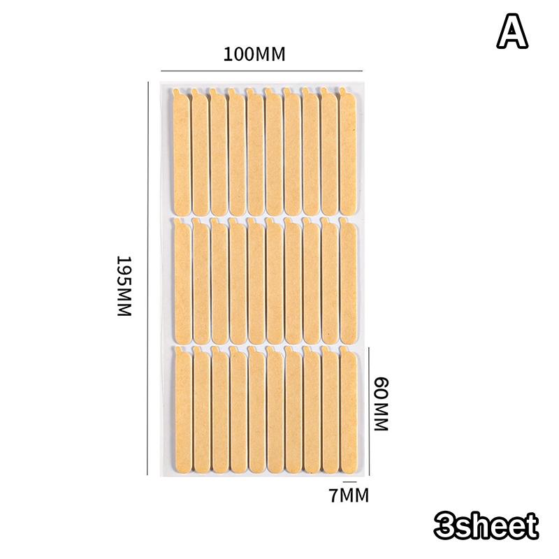 Transparent Plastic Three-Fold Press-On Nail Display Rack Storage Box Organizer for False Nails