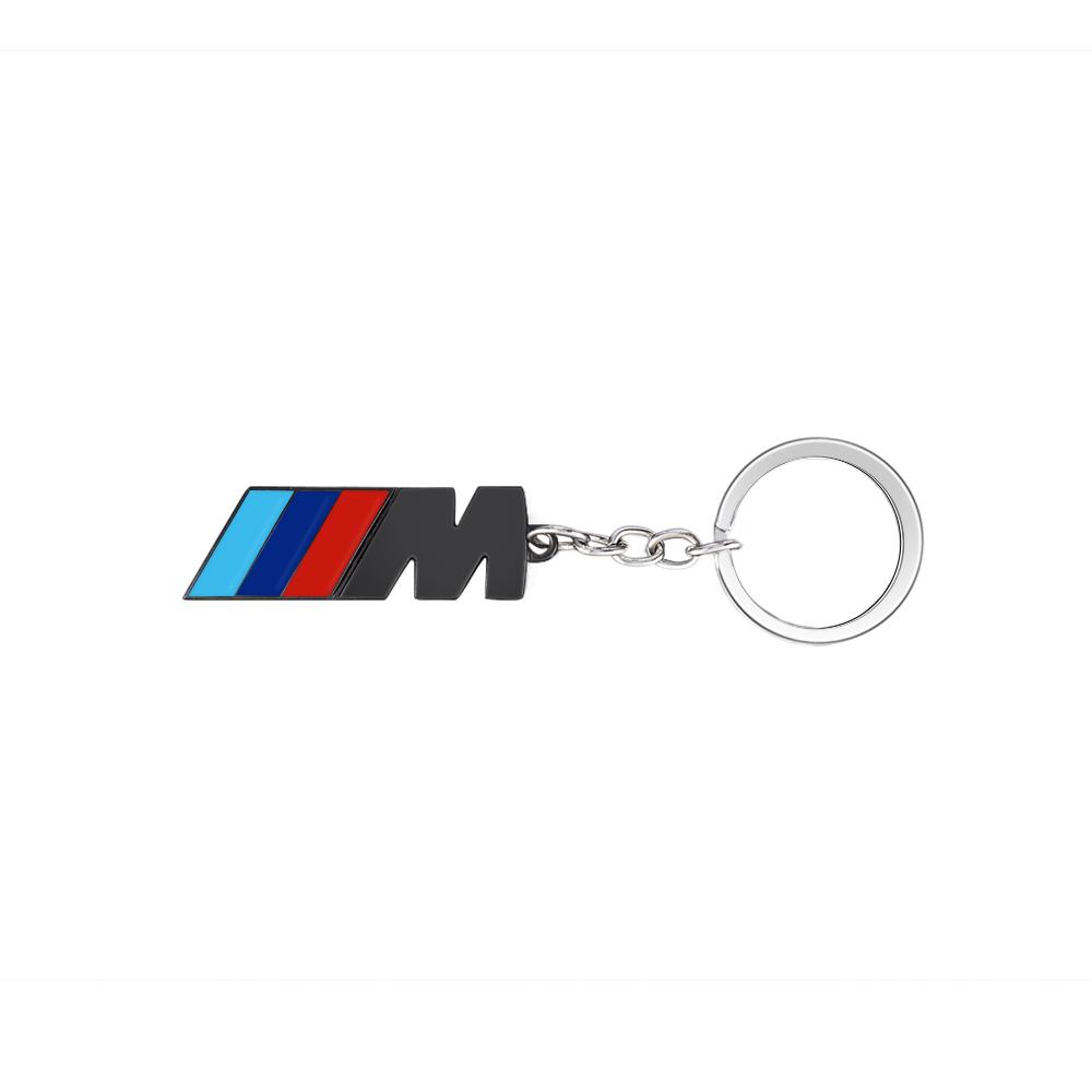 BUBH4 Car Metal Key Holder Keychain Pendant Keyrings Decor Accessories For BMW M M3 M4 M5 X1 X2 X5 Performance F30 E28 E36 E39 E46 E91