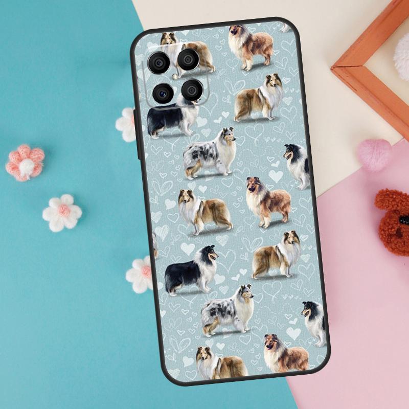 Cartoon Border Collie Case For Honor 200 Pro 50 70 90 Lite X9a X8a X8 X9 X8b X9c X9b Honor Magic 7 5 6 Pro Cover