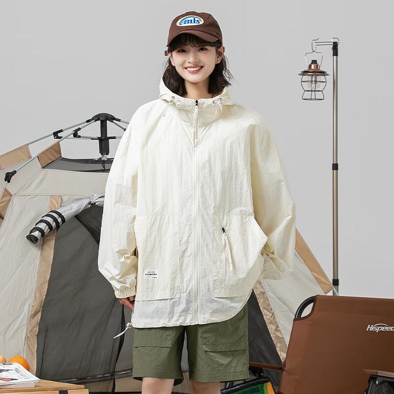 Unisex Ice Silk Lightweight Hooded Sun Protection Jacket