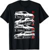 Retro Skyline JDM Legend Car T-Shirt for Automotive Enthusiasts