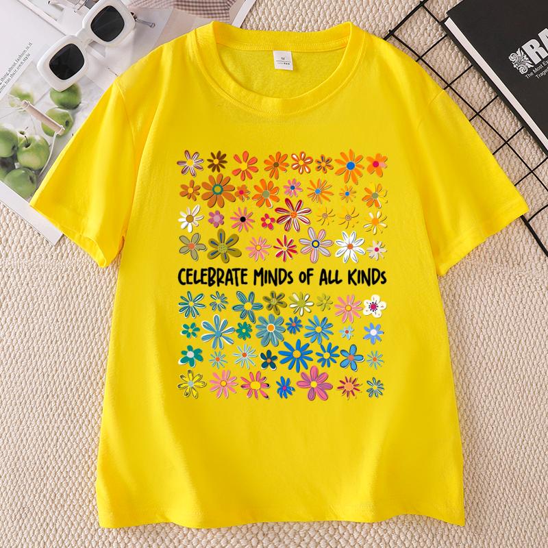 Celebrate Minds of All Kinds T Shirt Autism Awareness TShirt Sped Teacher Special Education Teacher Tshirt Unisex Clothing