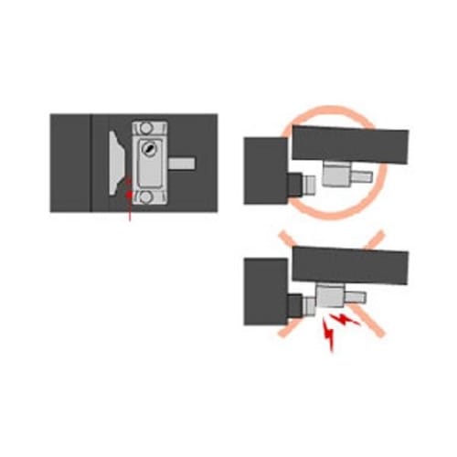 Nihon Lock Service DS-IN-2U Inside Lock, Bronze