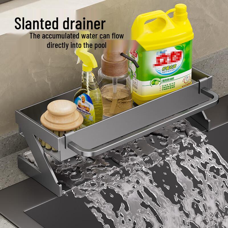 Multifunctional Kitchen Sink Organizer Rack