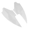 1 Pair Motorcycle Upper Fairing Air Deflectors Wind Side Shield Cover