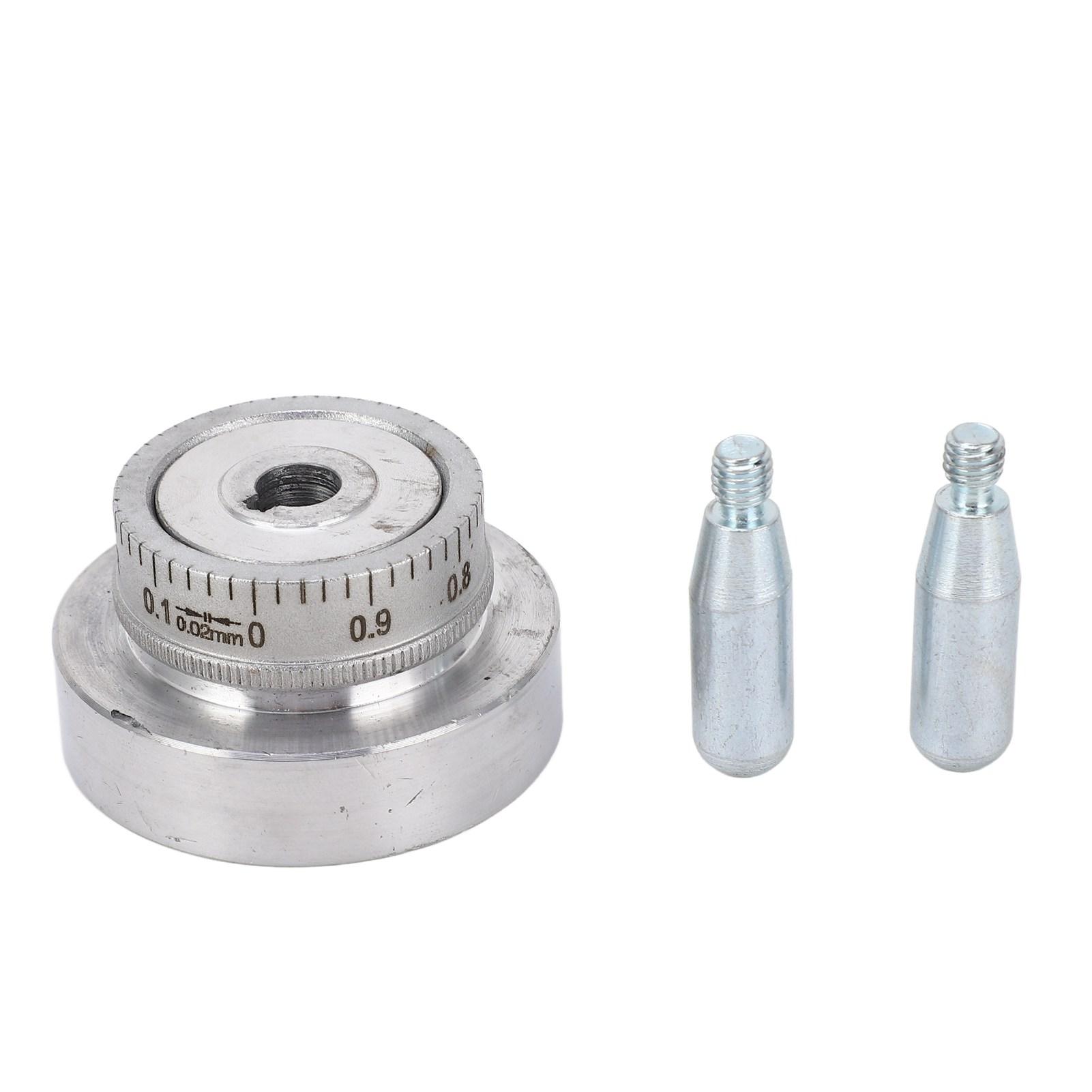 

Hand Wheel 50mm Mini Lathe Hand Wheel Mini Lathe Hand Wheel with Handle Crank Aluminum Alloy 50mm 2in 0‑1mm Scale Size