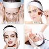 10/20pcs/pack Disposable Headband Beauty Salon Skin Care spa White Stretch Hook Loop Hair Band Face Washing Sweat-Absorbing
