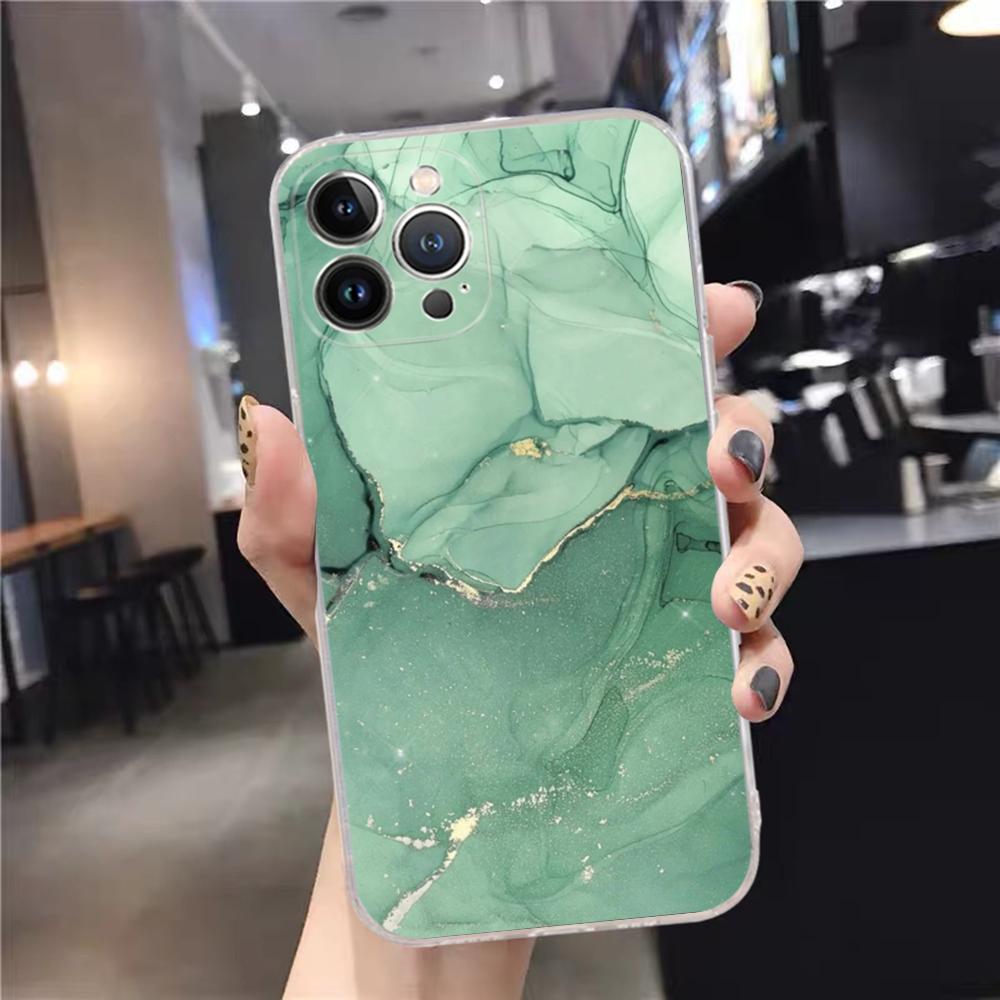 Marble fashion Phone Case For iPhone 15 14 11 12 13 Mini Pro XS Max Cover 6 7 8 Plus X XR SE 2020 Funda Shell
