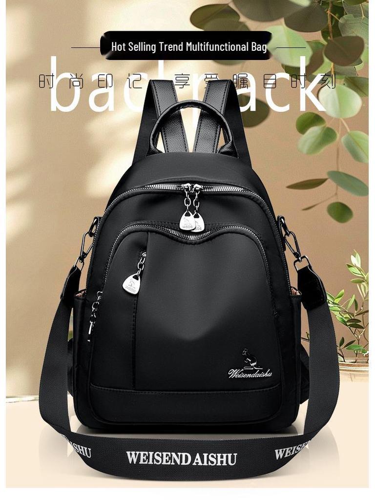 Oxford-Stoff Mode Rucksack: Vielseitige, großvolumige, lässige Reisetasche für Damen