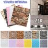 DIY 3D Imitation Brick Wall Stickers Peel and Stick Background Wallpaper  Wallboard Renovation