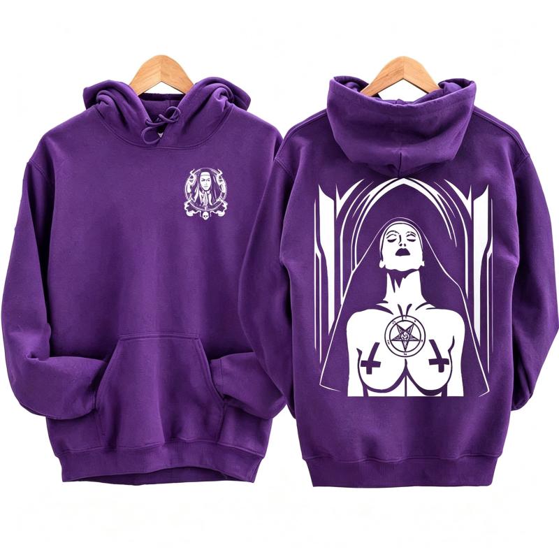 Fashion Europe Autumn Y2K Hip Hop Trend Hoodie Men's Street Pullover Casual Vintage Sweatshirt Women's Hoodie Clothing