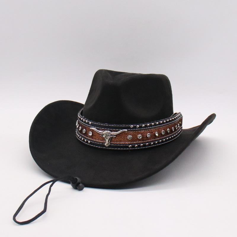 

Spring And Summer Men S And Women S Ethnic Beach Hats, Wind Top Hats, Suede Denim Jazz Hats one size fits all (j peach cow)