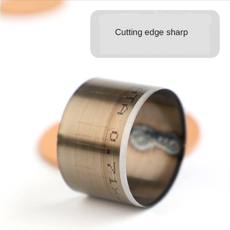 7pc/SET Leather Round Cutter Die Circle Bell Die Knife Template Cutting Punching Tool Leather Craft Punch Mold