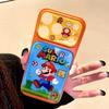 glass case - orange - running mario fybl0367 orange