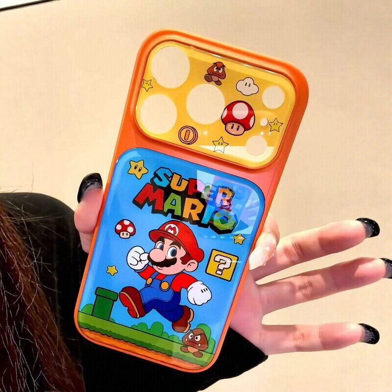 

Mario Electric Phone Case for iPhone 15/16 Pro/Max - New Design for Girls iPhone 14 Plus