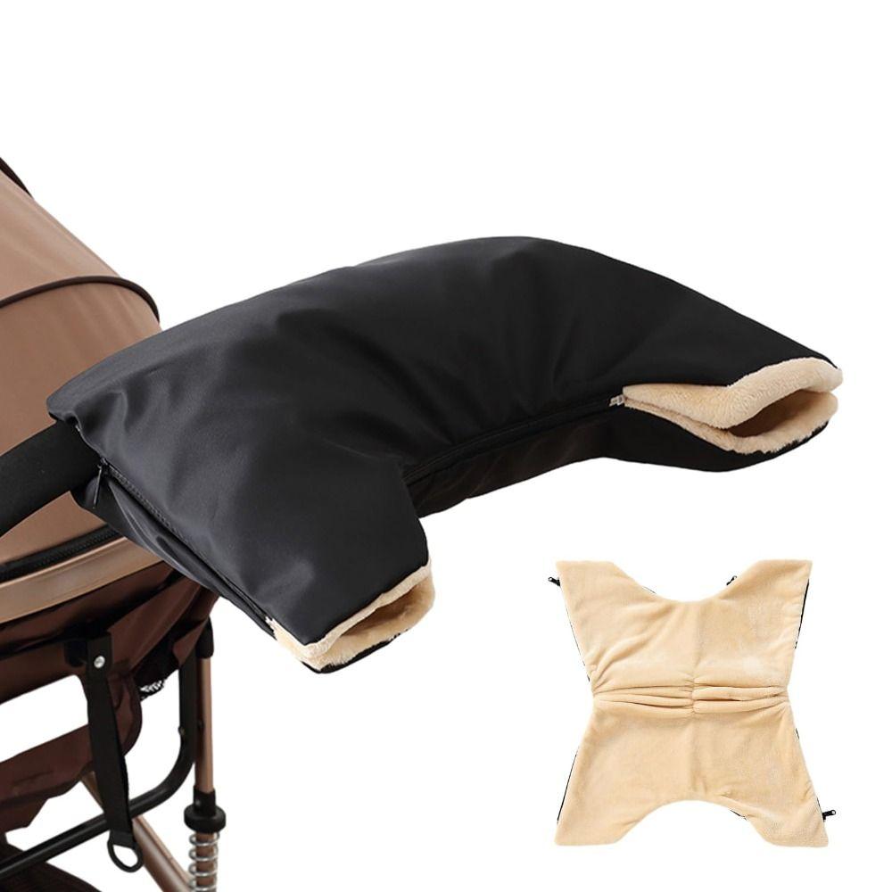 

Stroller Mitten Stroller Fleece Hand Muff Anti-Freeze Pram Pushchair Gloves Baby Stroller