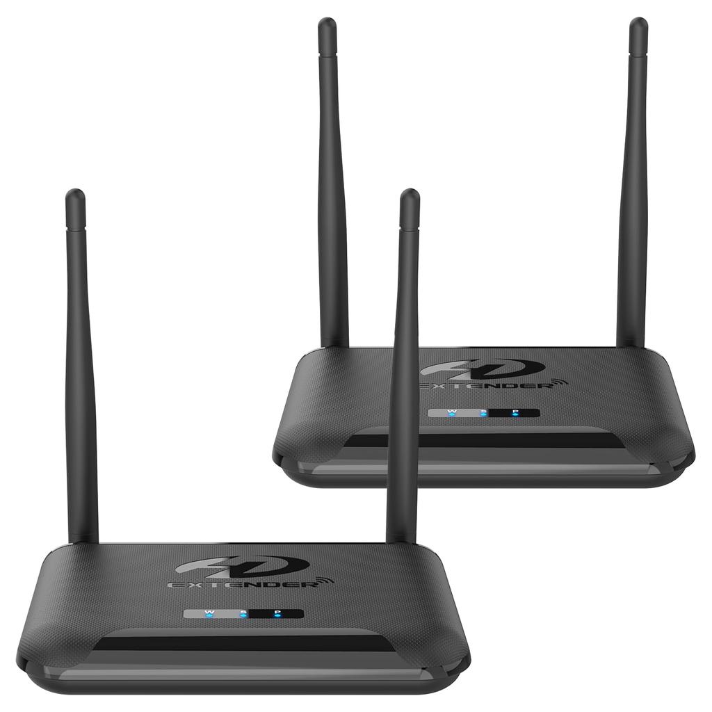 PAKITE Genuine Wireless HDMI Transmitter and HDMI Wireless 1080P Full Max Distance Infrared Remote Control HDMI Ring Output Suitable for Cable TV Box