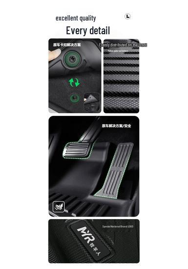 Full Coverage TPE Car Floor Mats for Volkswagen Sagitar, Lavida, Bora, Magotan, ID, Passat, Tayron, Tiguan L