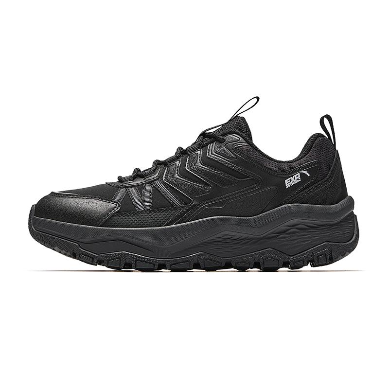 Anta Tanshan Trendy Comfortable Fashion Shock Absorbing Durable Low Top Casual Running Shoes Women sneaker Basic-Black 922545584-3