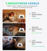 Azyh Kids Digital Alarm Clock Sleep Trainer for Girls Boys with 11 RGB Night Light, 10 Sound Effects, Dual Alarms, Snooze, Plug-in, 12/24H
