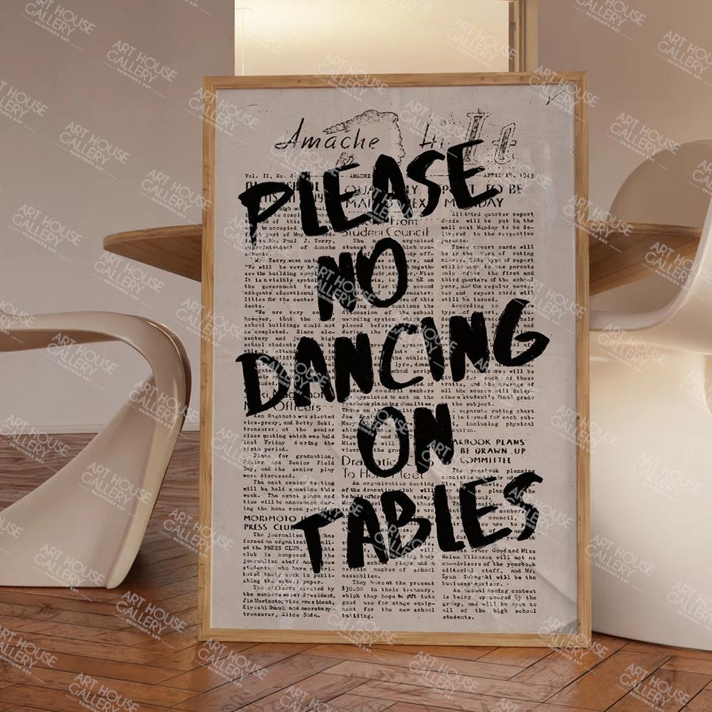 

Типография 70 s психоделические винтажные триповые газетные цитаты настенное искусство холст картины постеры для гостиной домашний декор 50x70cm No Framed